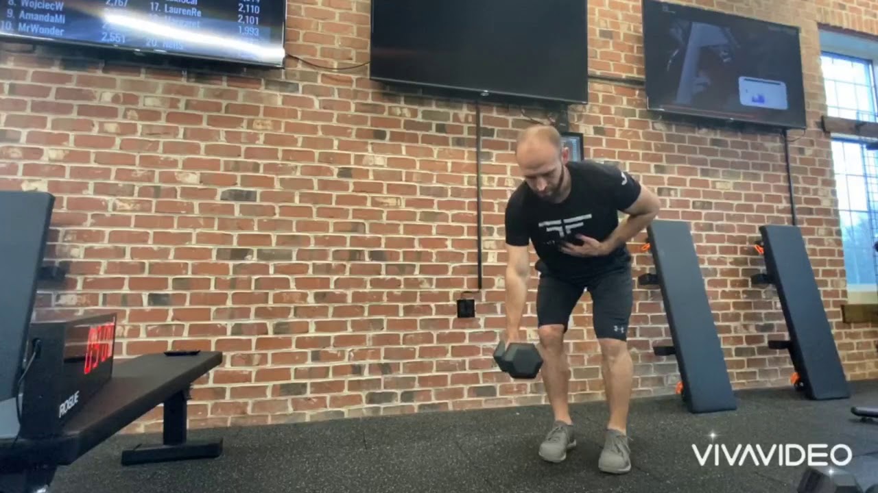 Single Arm DB Bent Over Row - YouTube