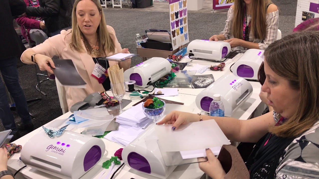 Make n' Take at the Gemini Booth- First Time Using the Machine SO COOL
