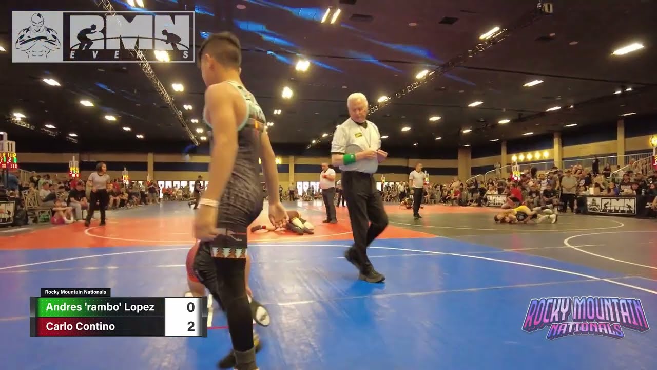 RMN '23 - Carlo Contino VS Andre 'Rambo' Lopez 15U 95lbs SEMI-FINALS