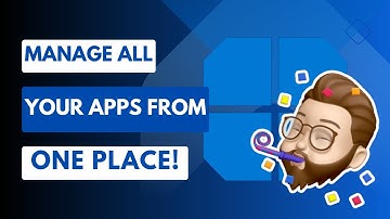 Uniget UI! Install, Update and Manage all your Apps on Windows from one place!