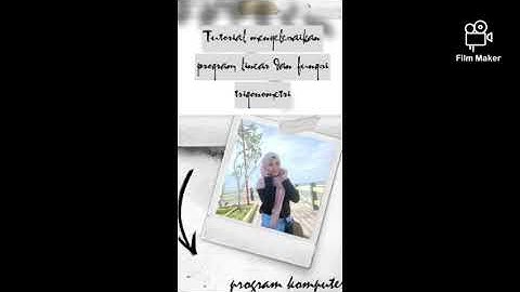 TUTORIAL GEOGEBRA MENENTUKAN PROGRAM LINEAR DAN MENGGAMBAR FUNGSI TRIGONOMETRI