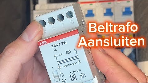 Connect and install a Beltransformer | video doorbell | ring | nest | Electrician Amsterdam Elect...
