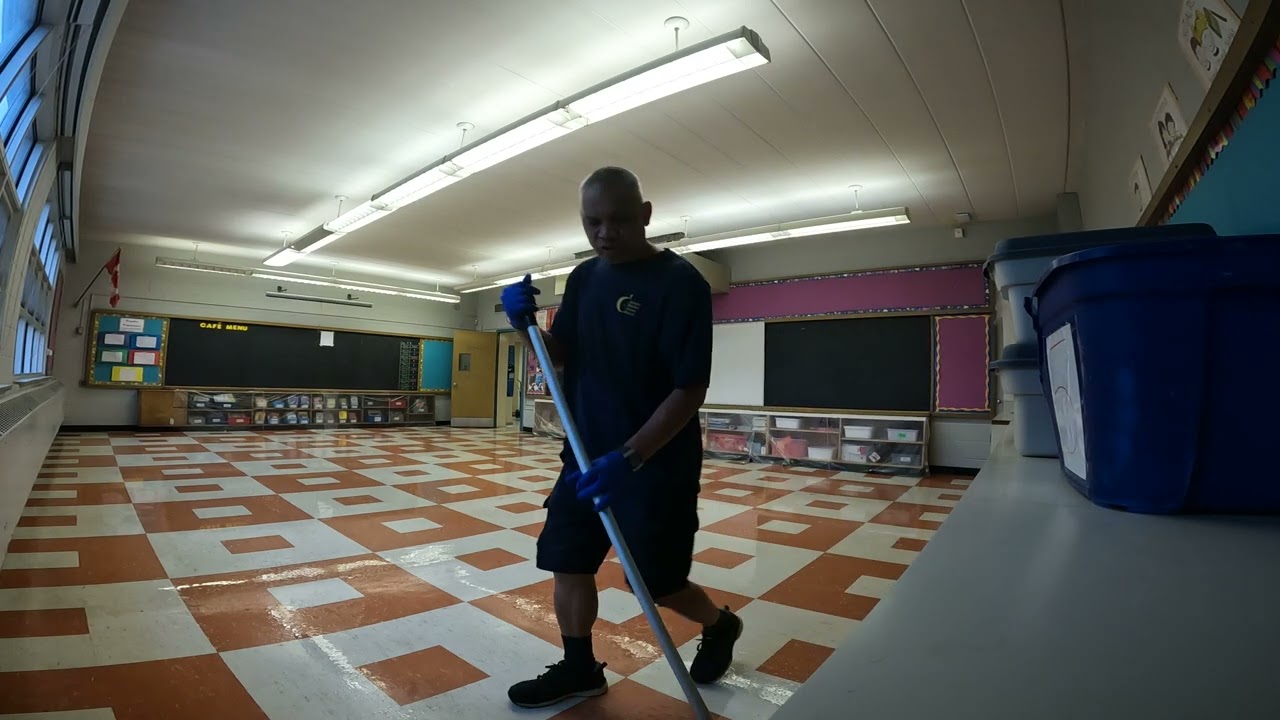 School summer clean up
