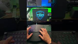 Razer Pro Type Ergo Wireless Split Ergonomic Keyboard Review #tinoreviews #razer #razerprotypeergo