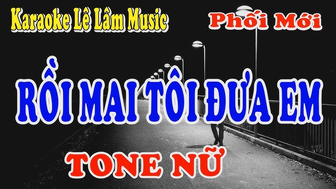 Karaoke Rồi Mai Tôi Đưa Em Tone Nữ - Lê Lâm Music