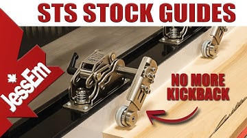 Redesigning Table Saw Safety! JessEm STS Stock Guides
