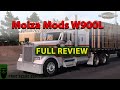 Full Review Of Moiza Mods’ Kenworth W900L | American Truck Simulator