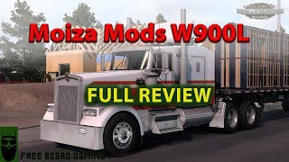 Full Review Of Moiza Mods’ Kenworth W900L | American Truck Simulator