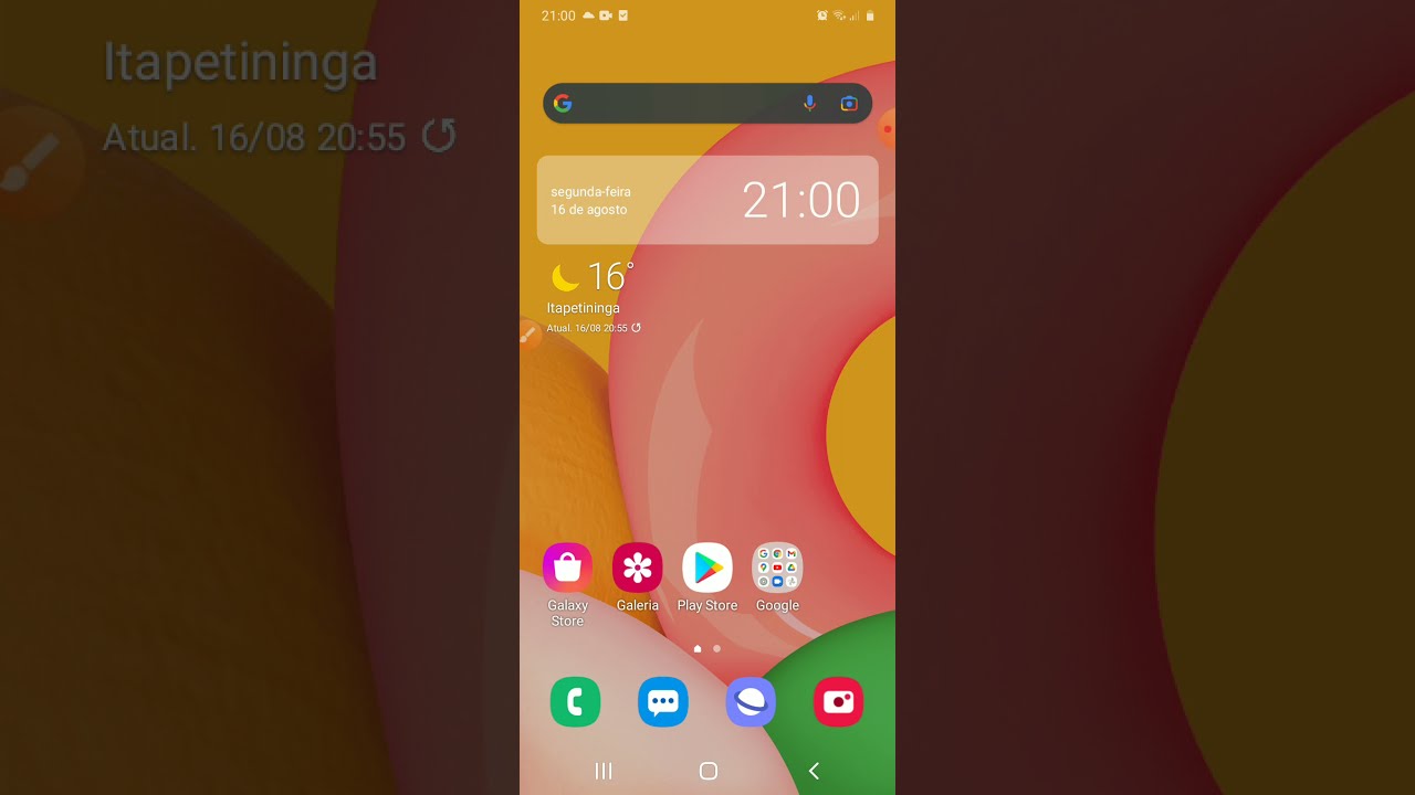 ASMR tour pelo meu celular