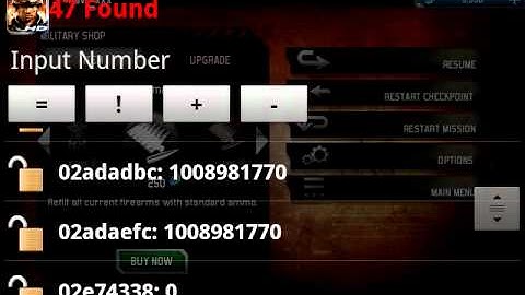 ModernCombat 3 : Fallen Nation God Mode Cheat Android