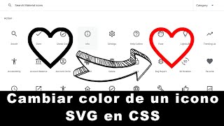Cambiar de color a un icono en SVG en CSS😎