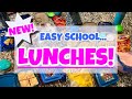 🍎*NEW* EASY SCHOOL LUNCH IDEAS FOR KIDS 2023// What I pack my kids for lunch!
