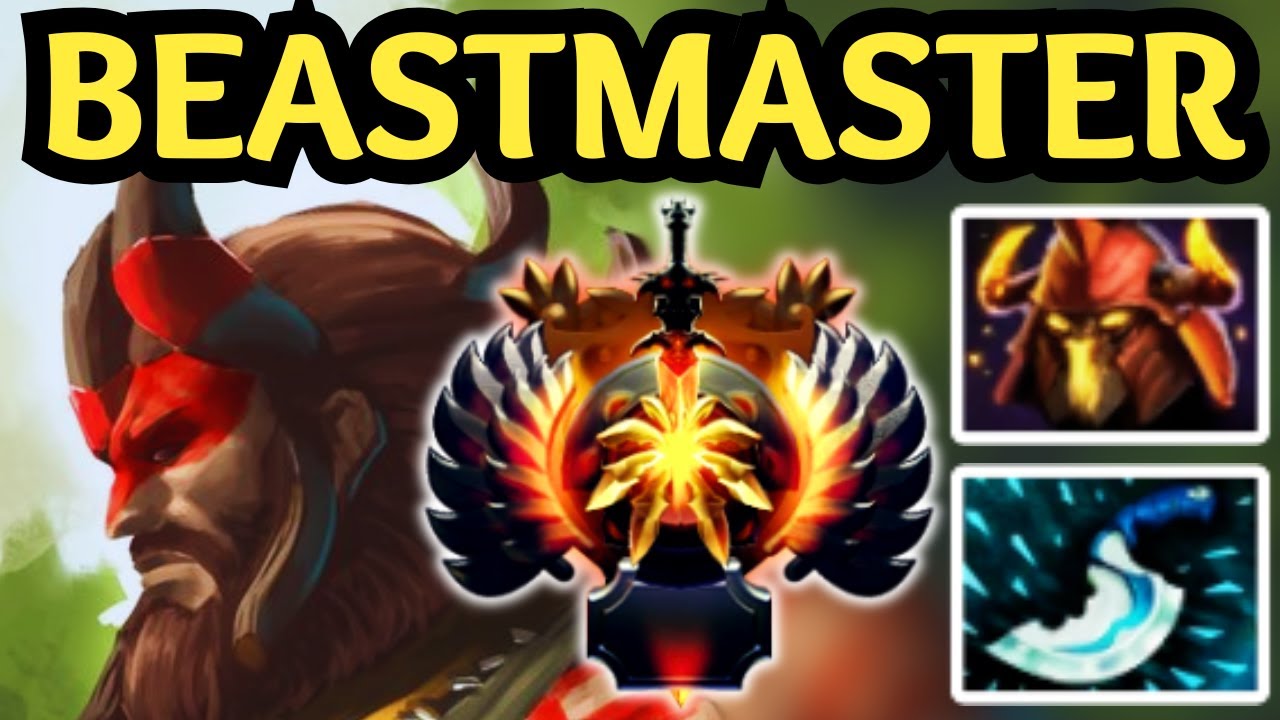 🔥 HOW TO WIN OFFLANE WITH BEASTMASTER | VISION & PRESSURE 🔥 DOTA 2 🔥