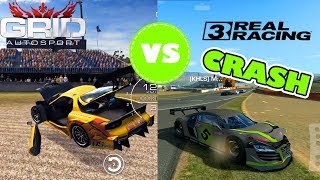 REAL RACING 3 VS GRID AUTOSPORT PHYSICS COMPARISON [crashes, damage model] screenshot 3