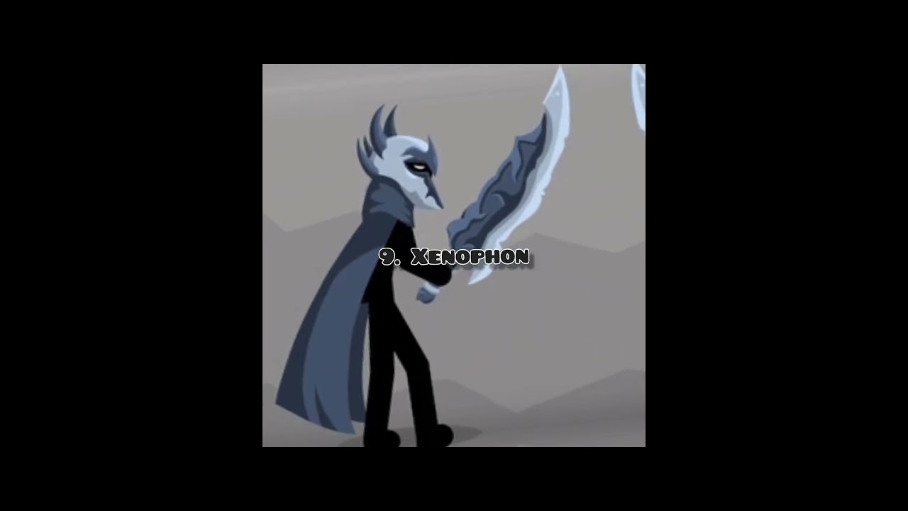 "Top 10 Strongest Characters in Stick War: Legacy" 