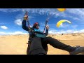 Moment de partage  flancs de dune soaring parapente cte sauvage