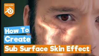 Blender Compositing VFX Tutorial : Sub Surface Skin Effect (Tracking and Masking)