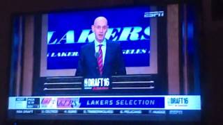 Lakers pick Brandon Ingram
