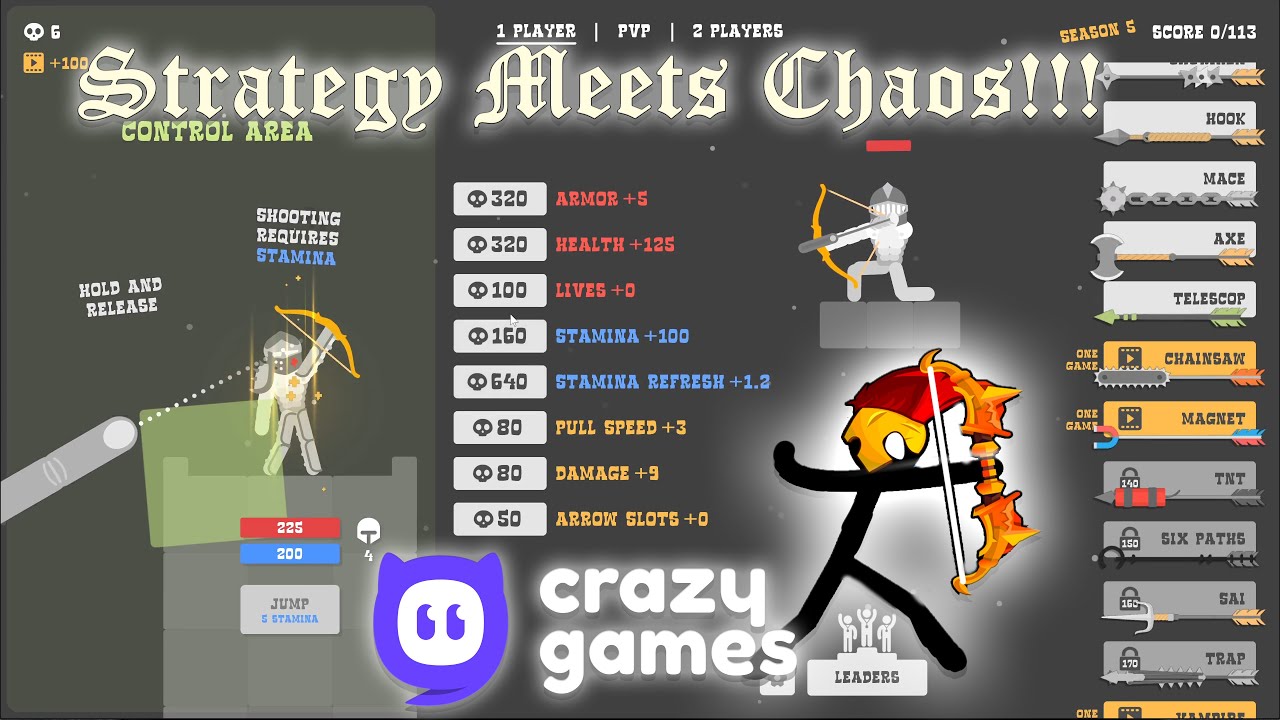 Strategy Meets Chaos A Gameplay Review of Ragdoll Archers 🏹😊