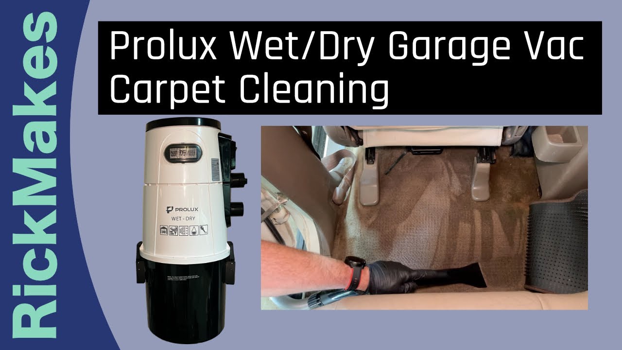 Prolux Wet/Dry Garage Vac Carpet Cleaning YouTube