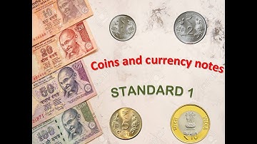 Maharashtra State Board | Coins and currency notes | SUB : Maths | STD 1