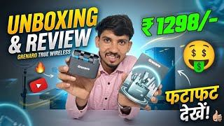 Grenaro S13 Pro Mic Unboxing & Review | Best Wireless Mic for YouTube under 2000