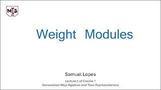 Course 1.5 - Weight Modules - Samuel Lopes
