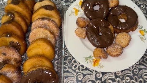 دونات محشي بعجينه قطنيه رائعه افضل وصفة دونات ممكن تعملوها Donuts filled with Nutella مطبخ الشيف شهد
