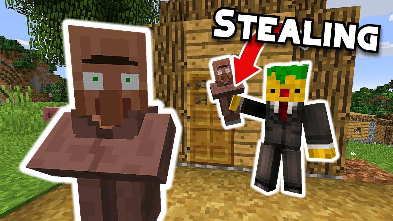 POV You Steal From A Villager YouTube