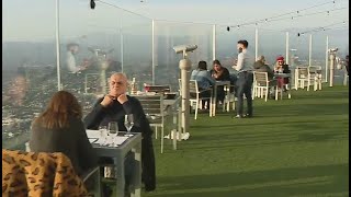 World's highest outdoor dining room opens in Los Angeles