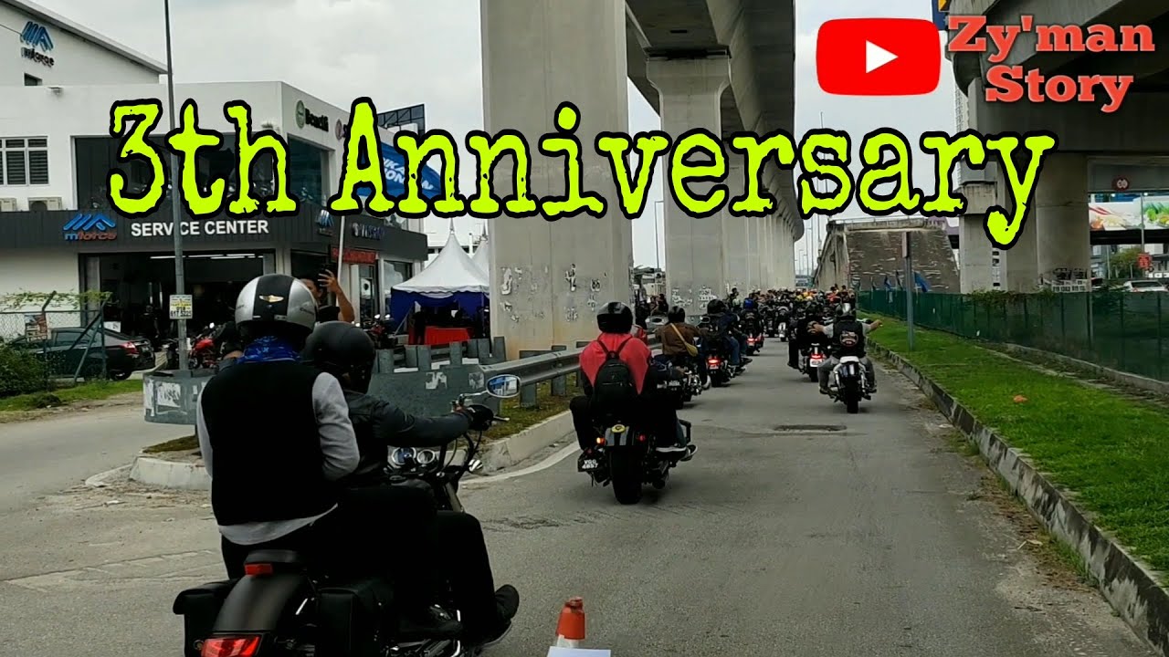 3th Year Anniversary Mforce Chai Ken Motorcycle Puchong WMoto