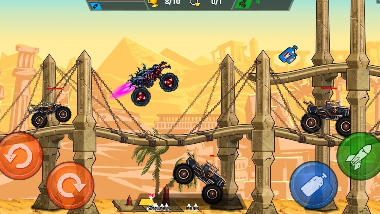 Mad Truck Challenge 4x4 Racing - 3D Car Stunt Racing Android Gameplay