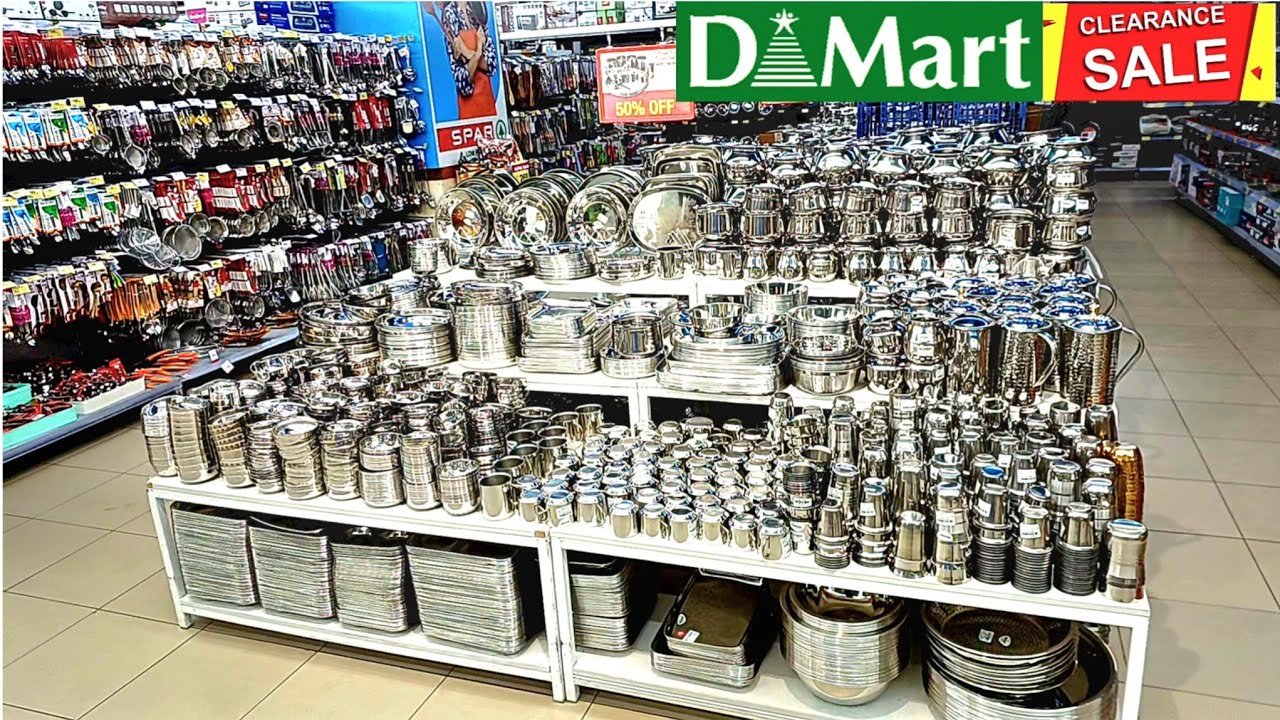 🔥D MART SPAR /Cheapest price Clearance sale!! Under ₹78/offers upto 85% off kitchen steel household