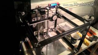 Alu H-Bot 3D-Printer Z-axis testing