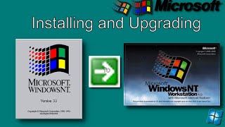 Celebrity Installing Windows NT 3.1 and Upgrading to Windows NT 4.0! Wealth