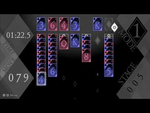 Switch - Solitaire Klondike BLACK [Stage Mode 005 - Time: 01:36.9]