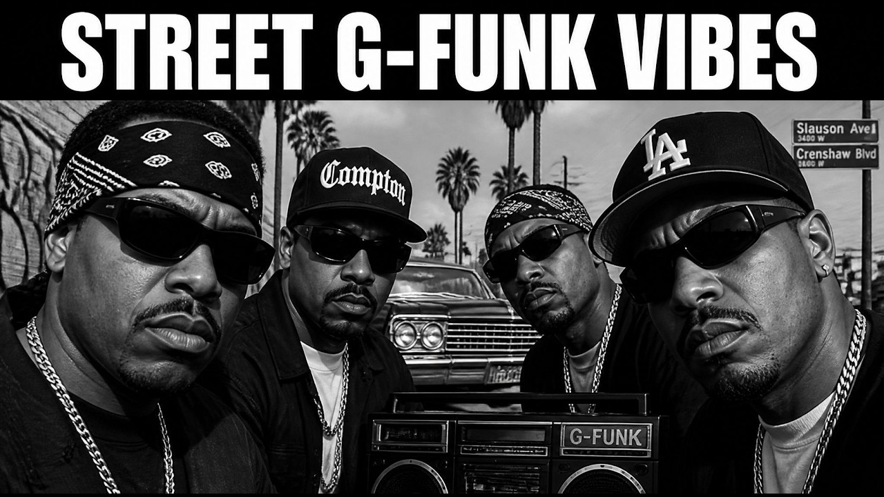 Street G-Funk Vibes 💯 90s West Coast Hip Hop | Real Street Energy