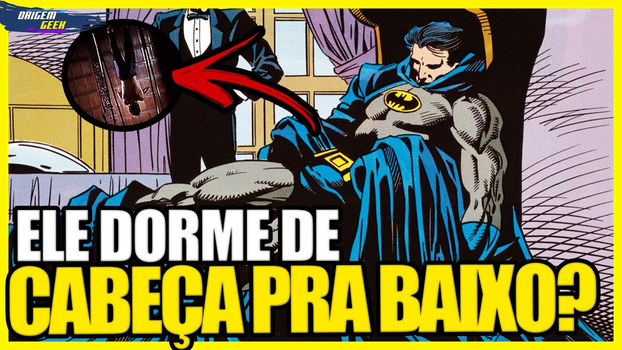 Como O Batman Dorme Resposta - Dibujos Cute Para Imprimir