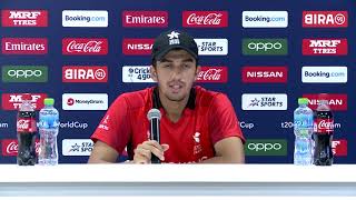 Aizaz Khan - Hong Kong speaks after the match against Oman ICC T20 World Cup Qualifier 2019 screenshot 5