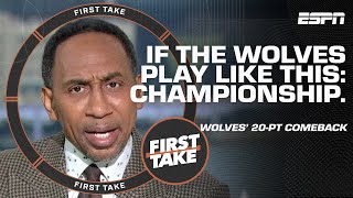 COMEBACK or COLLAPSE? 🤔 Stephen A. credits Wolves' DEFENSE as difference maker | First Take