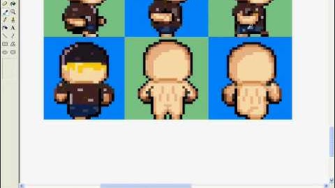 RPGMAKERVX-How to sprite and recolor