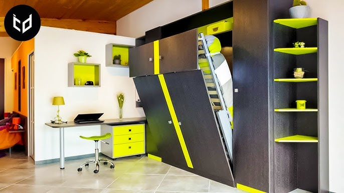 Alpine Murphy Bed With Desk - Youtube