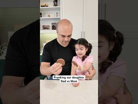 Pranking our daughter Dad vs Mom