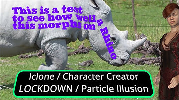 MEGA FUN! #1 / ICLONE / LOCKDOWN / Particle Illusion / Blender 3D / Character Creator 3 / Animations
