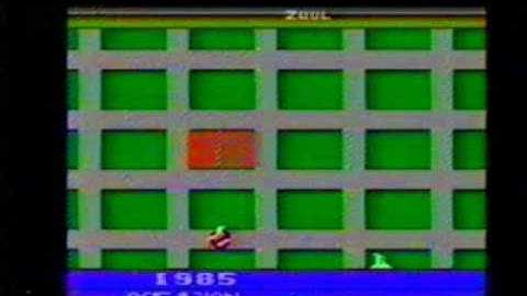 Atari VCS/2600 Ghostbusters (Activision) frying trick