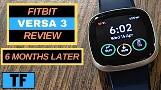 FITBIT VERSA 3 Review 6 Months Later! (WHAT TO KNOW!) GPS, Sp02, Battery, Music, Calls