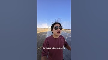 This is the most surreal thing I’ve ever seen – a solar thermal power plant in a desert in China.