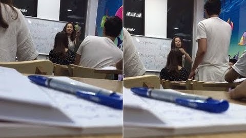Cô giáo chửi học sinh " Mặt người óc lợn".