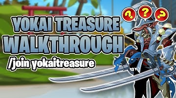 Yokai Treasure Quest Walkthrough /join yokaitreasure - AQW