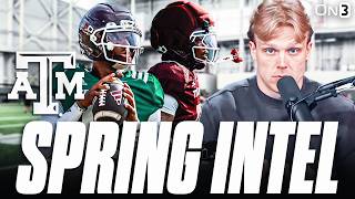 Texas A&M Aggies Spring Practice Intel | Marcel Reed Next Step | HUGE Transfer Portal WR Get Information